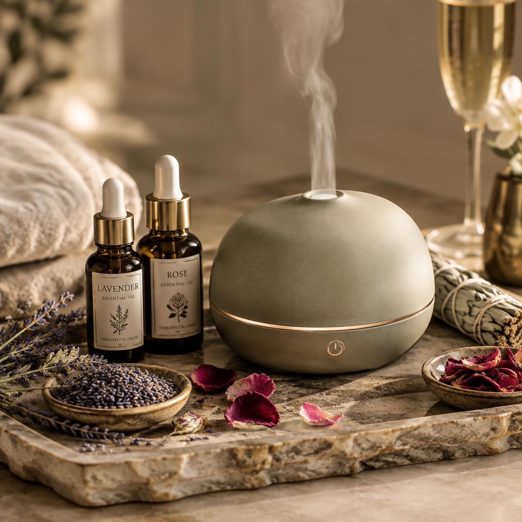 Aromatherapy at Glow Beauty Spa